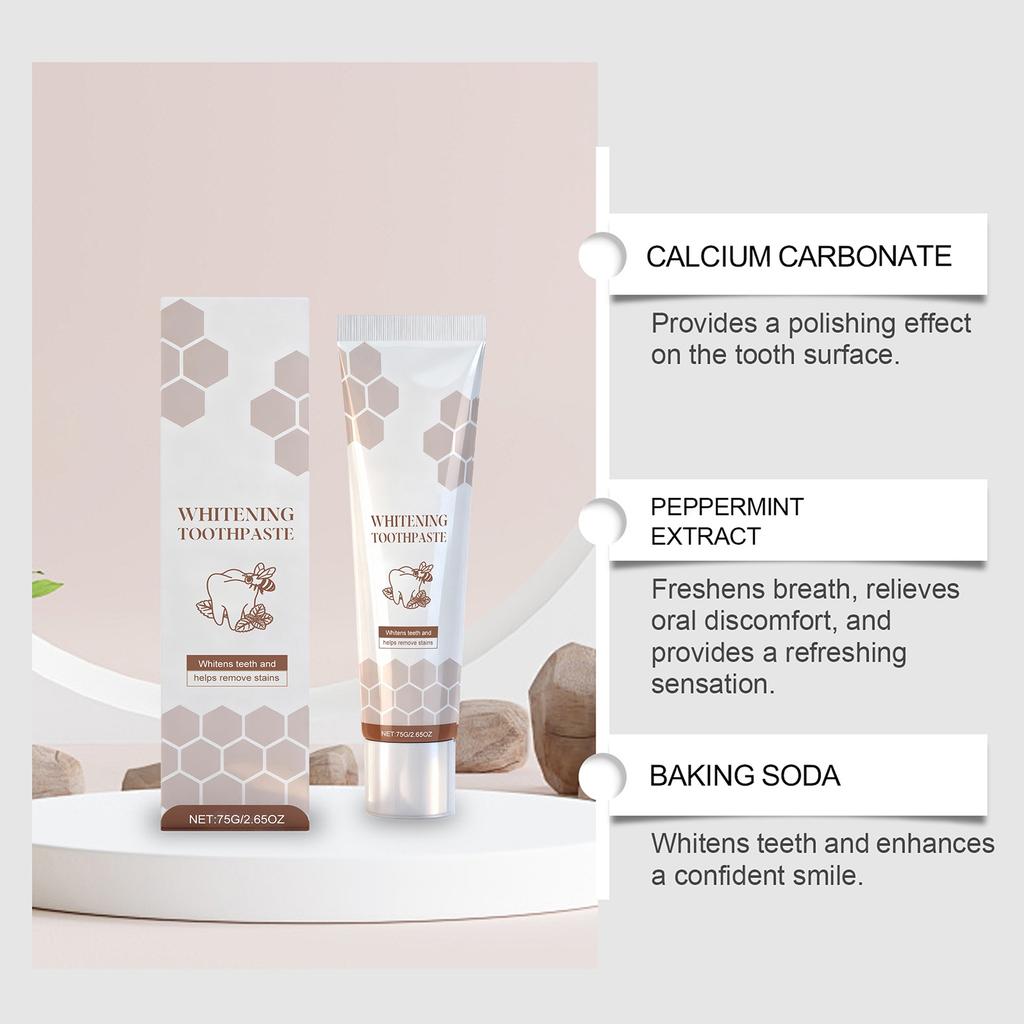 Освежающая зубная паста с мятой освежает дыхание, защищает десны и укрепляет эмаль. Ежедневная чистка Зубная паста для ухода за полостью рта Снижает кариес.