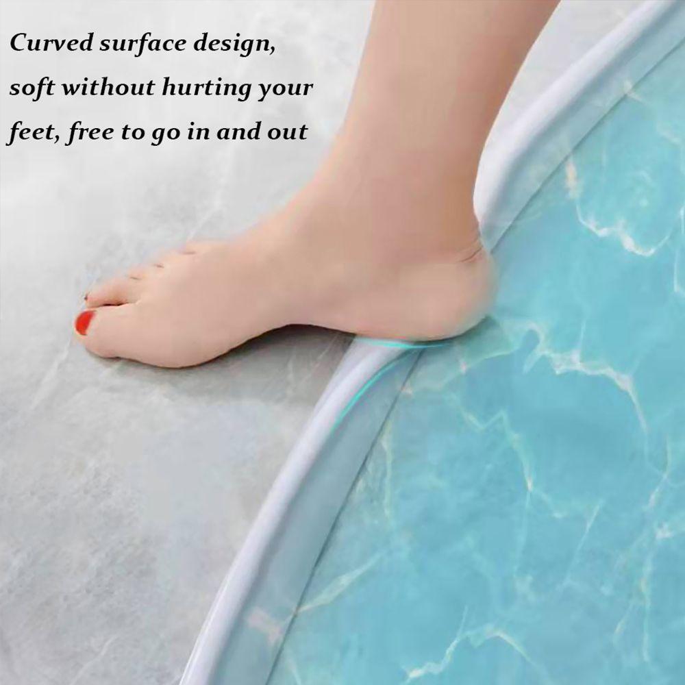 Flood Barrier Dry and Wet Separation Shower Dam Water Retaining Strip Self-Adhesive Water Stopper Door Bottom Sealing Strip