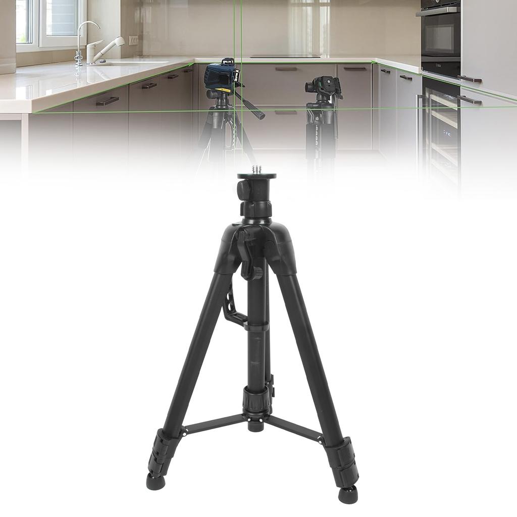 Штатив с уровнем спирта, утолщенная регулируемая подставка из алюминиевого сплава, подъемная опорная штанга с сумкой для переноски, 1,2 м