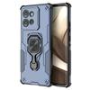 For Motorola Edge 50 5G Case Rotatable Ring Kickstand PC+TPU Shockproof Phone Cover