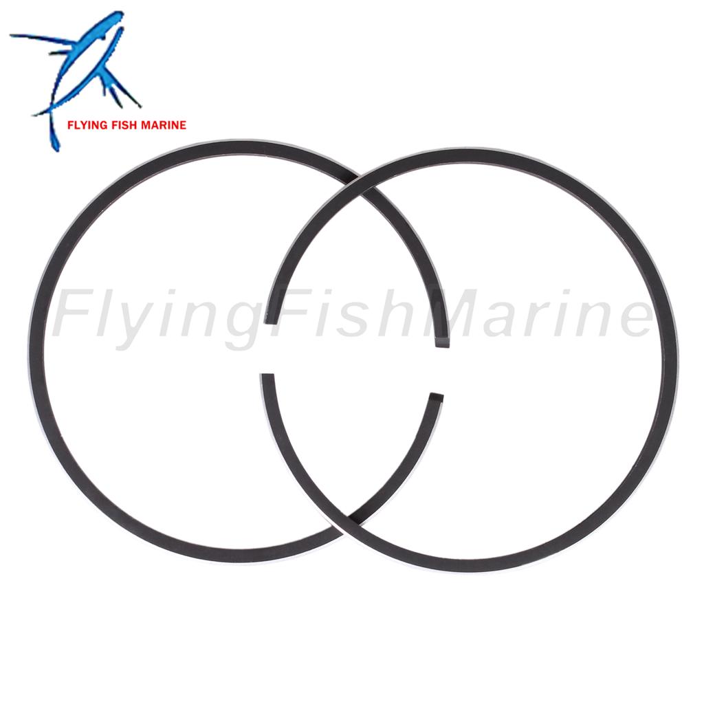 Лодочный мотор 6L2-11610-00 STD Поршневое кольцо для Yamaha 20HP 25HP 25C, 67 мм STD, 2 шт.