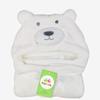 Baby Clothes Hooded Bath Towel Cow Bathrobe Cartoon Animal Cloak Flannel Bath Towel Blanket