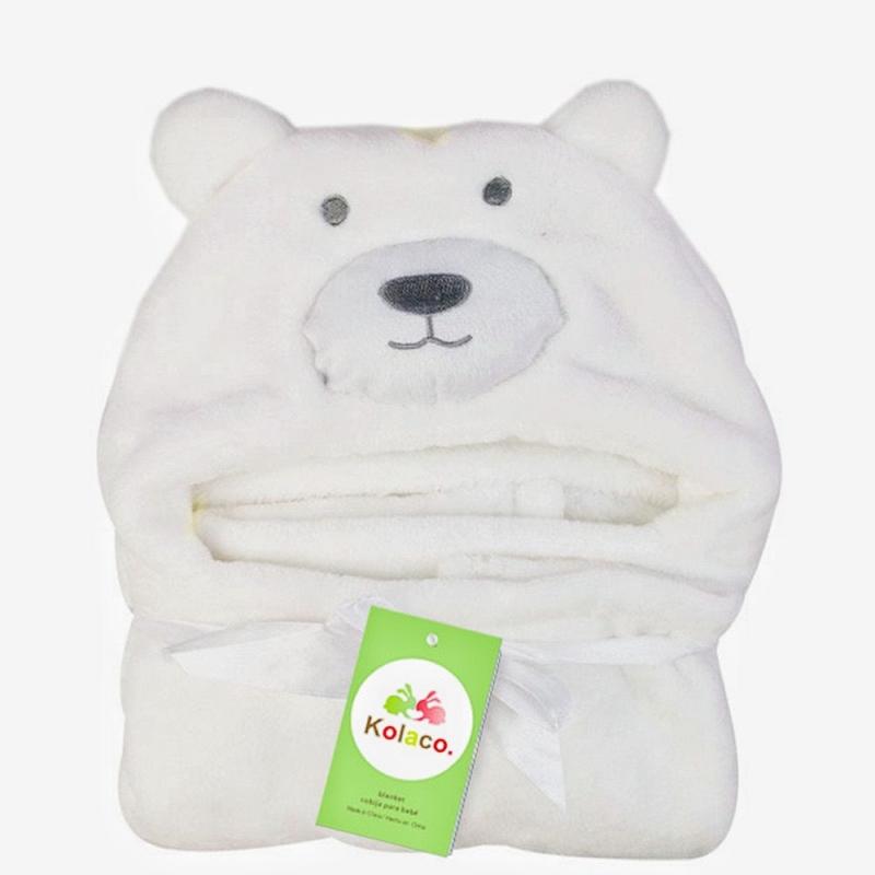 Baby Clothes Hooded Bath Towel Cow Bathrobe Cartoon Animal Cloak Flannel Bath Towel Blanket