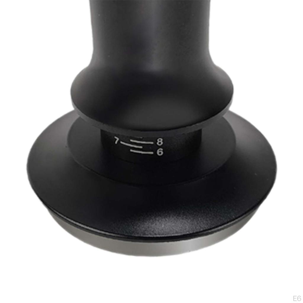 Coffee Tamper Set Adjustable Pressure Comfortable Bean Press Leveler Barista