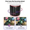 25X Phone Telephoto Lens Kit with Phone Clip Phone Holder Cleaning Cloth Mini Tripod Stand for Hiking Camping Wildlife
