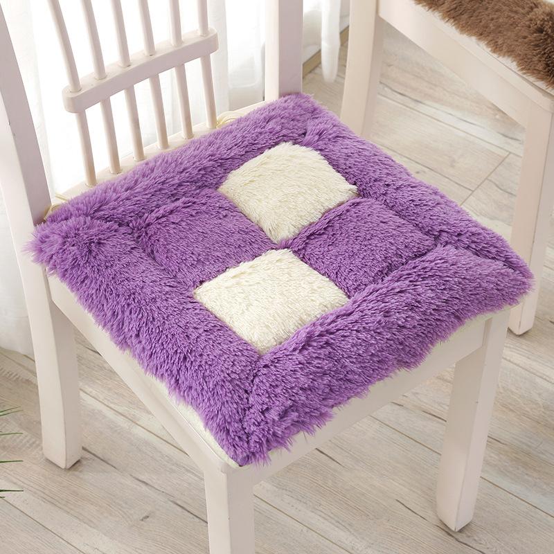 Утолщенная подушка для стула, подушка для сиденья на полу, подушка для стула из девяти сеток для студентов, плюшевая подушка для ягодиц, подушка для долгосрочного использования в офисе