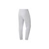 Li-Ning Comfortable Solid Color Tapered Knit Sports Pants Men Bottoms Flower-Gray AKLS683-4