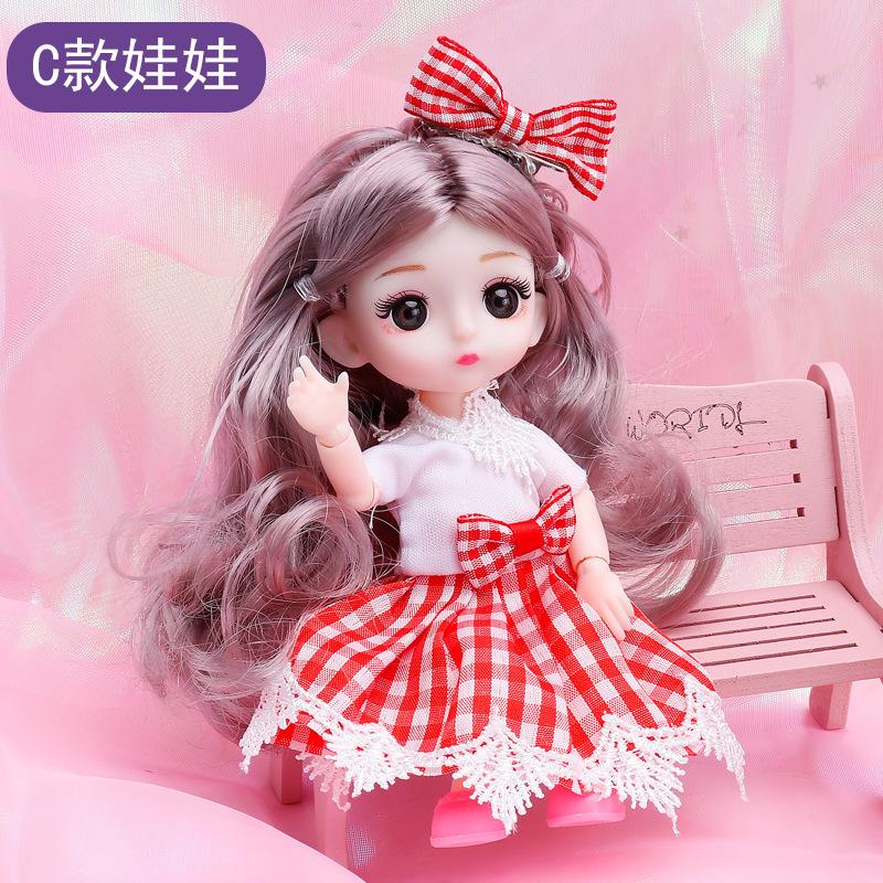 8 центов малышка 17 см маленькая девочка принцесса одеваются милая кукла