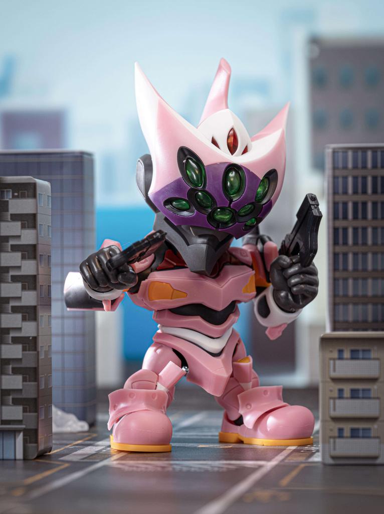 In Stock Originate Yolopark Soskill Neon Genesis Evangelion Assembling Movability Mooel Toys Q Edition Build Box Soskill