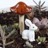 Ceramic Simulation Mushroom Model Bonsai Ornament Diy Home Garden Lawn Decor