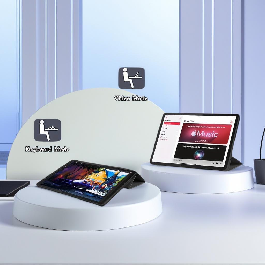 Чехол для Idea Tab 11 / K11 Gen2 / Xiaoxin Pad 11 / Tab M11 Магнитная обложка-подставка Умная обложка Мягкий силиконовый корпус