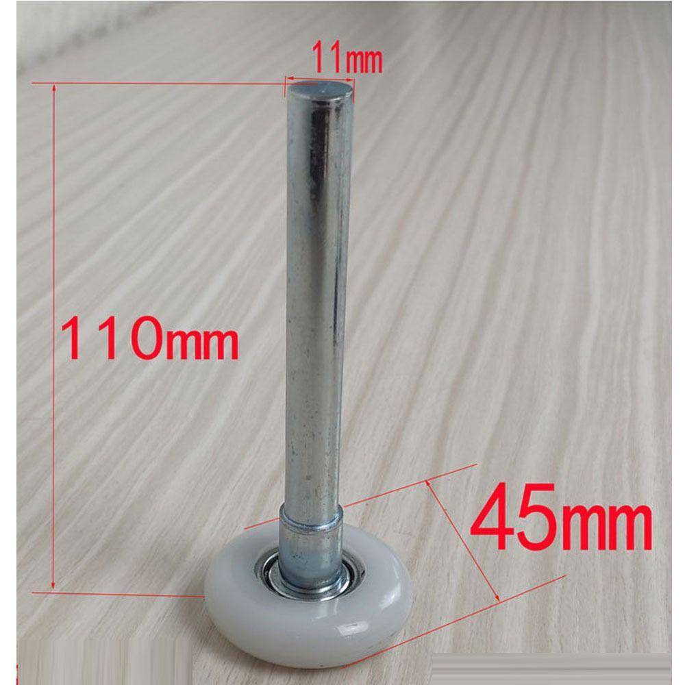 Galvanized Steel Door Wheels Nylon Sealing Shaft Roller Shutter Door Accessories For Garage Door