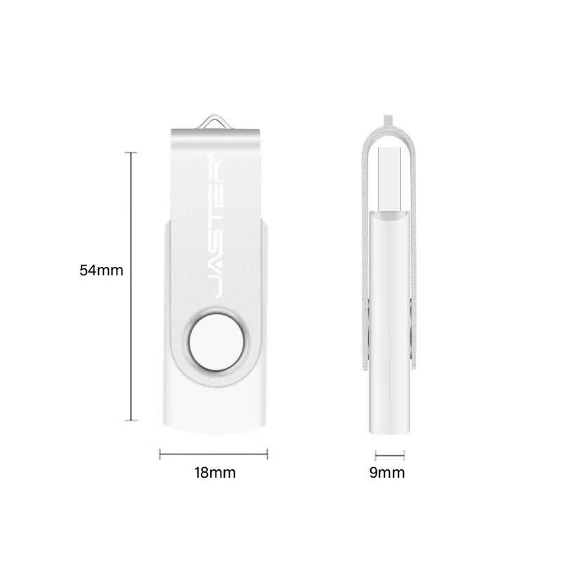 OLOEY Креативная водонепроницаемая USB-флешка с вращающимся корпусом