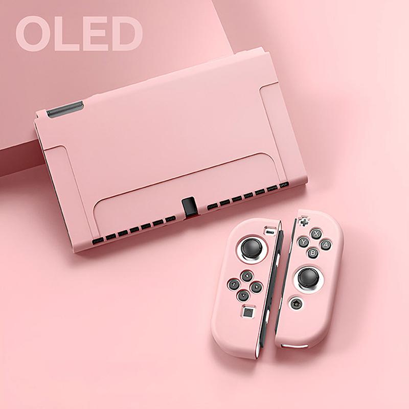 Защитный чехол, совместимый с консолью Switch Oled и контроллерами Joy-Con, Switch можно вставить в док-станцию с помощью оболочки