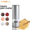 Electric Salt Pepper Grinder Electric Grain Crusher Spice Mill Food Processor Pulverizer Pepper Grinder Kitchen Machine