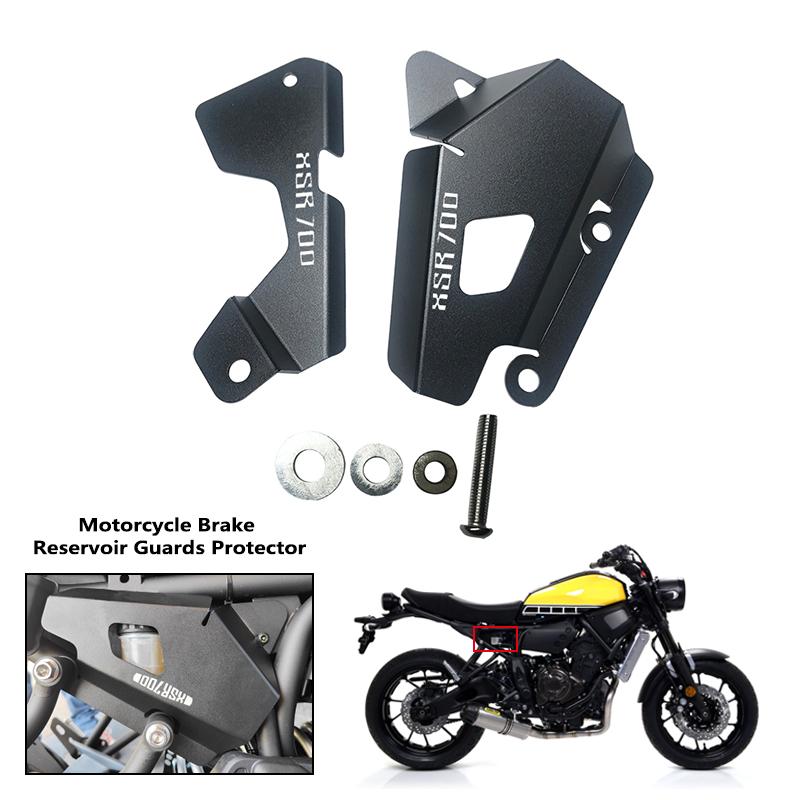 For Yamaha XSR700 Brake Reservoir Guards Protector XSR 700 2015-2022 2017 2018 Motorcycle Side Panel Frame