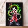 Японская аниме картина маслом Dragon Ball Carot украшение стены мультфильм