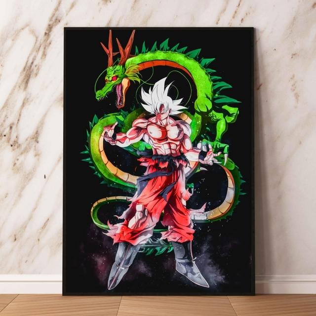 Японская аниме картина маслом Dragon Ball Carot украшение стены мультфильм