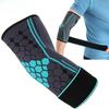 1Pc Elbow Brace Compression Sleeve Arm Support Elastic Sleeve with Strap for Golf Basketball Tennis Workout Arthritis PainRelief