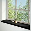 VidaXL Window Sills 2 Pcs Dark Brown Solid Oak Wood 4009186