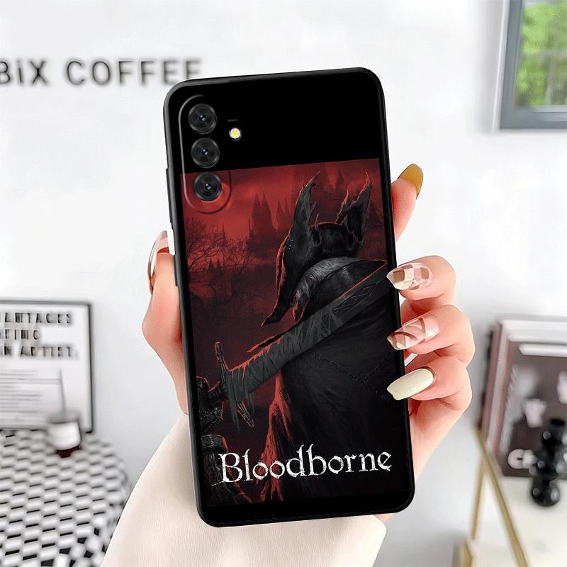 B-Bloodborne Game Soft Phone Case for Samsung A17 A37 A57 A16 A26 A36 A56 A15 A25 A35 A55 A14 A24 A34 A54 A13 A23 A33 A53 A52 A1