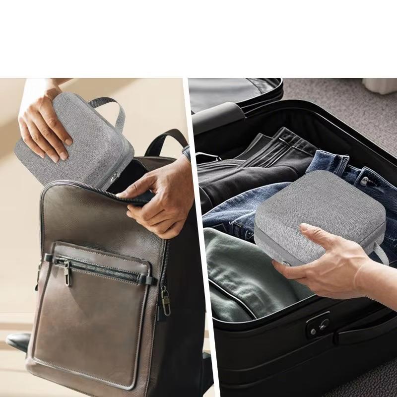 For DJI Mini 4 Pro RC-N2/RC2 Case, Portable Travel Bag Carrying Case for DJI Mini 4 Pro/MIni 3 Pro Drone Accessories Bag (Gray)