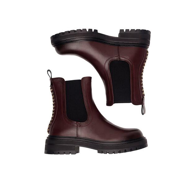 Ботильоны Jenny Fairy HY60208-1 бордового цвета