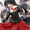 Новая аниме-фигурка Токисаки Куруми из Date A Live, милая модель девушки, игрушка, ПВХ, черное платье, наряд, стоячая модель, модель автомобиля, украшения, игрушка