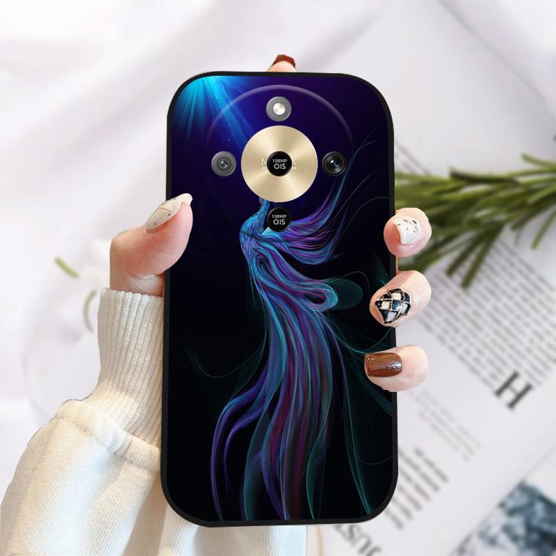 Чехол для Honor X9D Мягкий ТПУ Силиконовый Чехол для Телефона Для Honor Magic8 Lite X70 HonorX70 HonorX9d Задняя Крышка Coque Противоударный Fundas