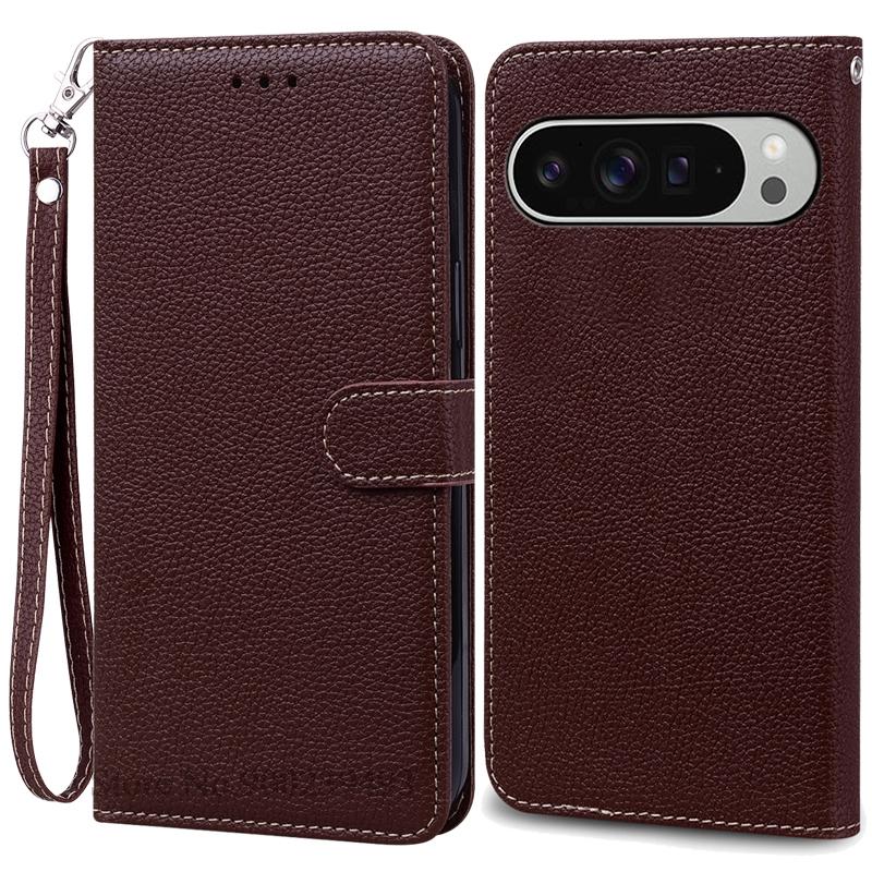 Для чехла Google Pixel 9 Чехол Google Pixel 9 Pro XL Кошелек Раскладная Кожаная Обложка Для Чехла Google Pixel 9 Pro Pixel9 9Pro Etui Fundas