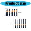6/7Pcs Allen Wrench Drill Bit Set Impact Hex Head Screwdriver Bit Set 1/4inch Hex Shank Hex Bit Maintenance Tool