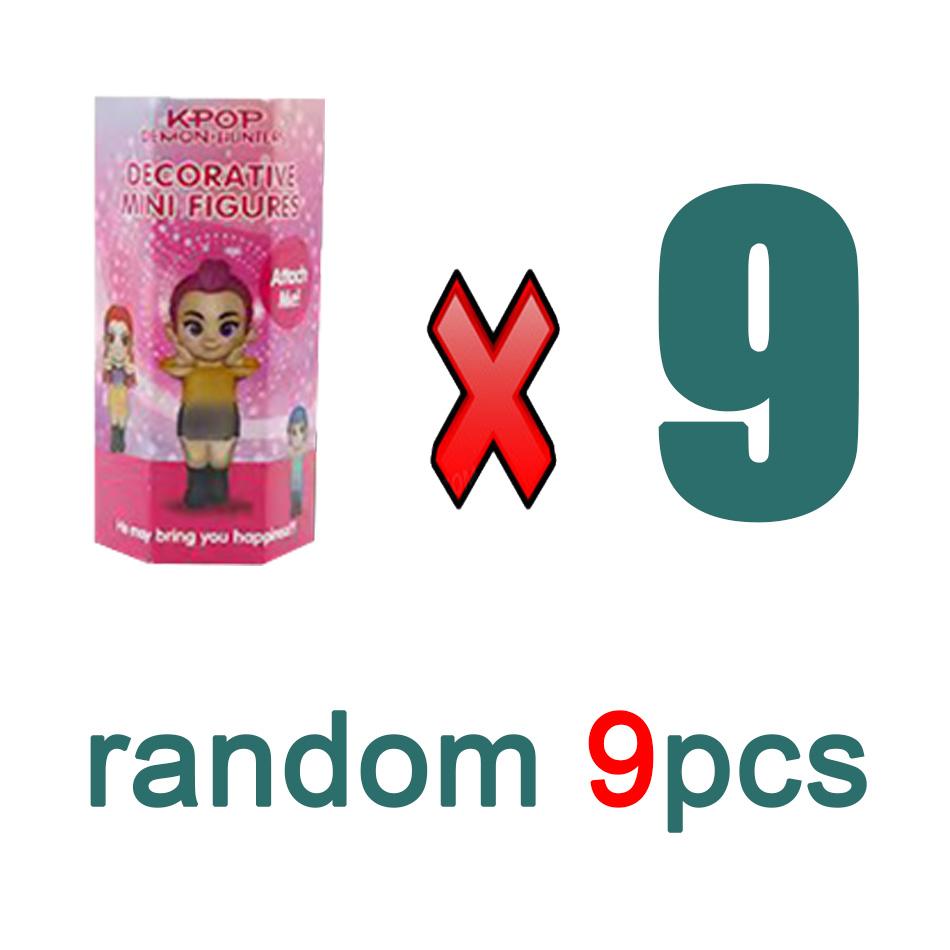 Аниме K-pop Охотники на демонов слепая коробка Набор экшн-фигурок - Дерпи Тигр Ранимеуми Мира Зои Сасси Фигурки Куклы для фанатов Подарок