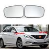 Автомобильные зеркала для Hyundai Sonata 8 2010 2011 2012 2013 2014 Боковые зеркала заднего вида на крыло Зеркальные элементы Внешнее боковое зеркало Белое стеклянное зеркало