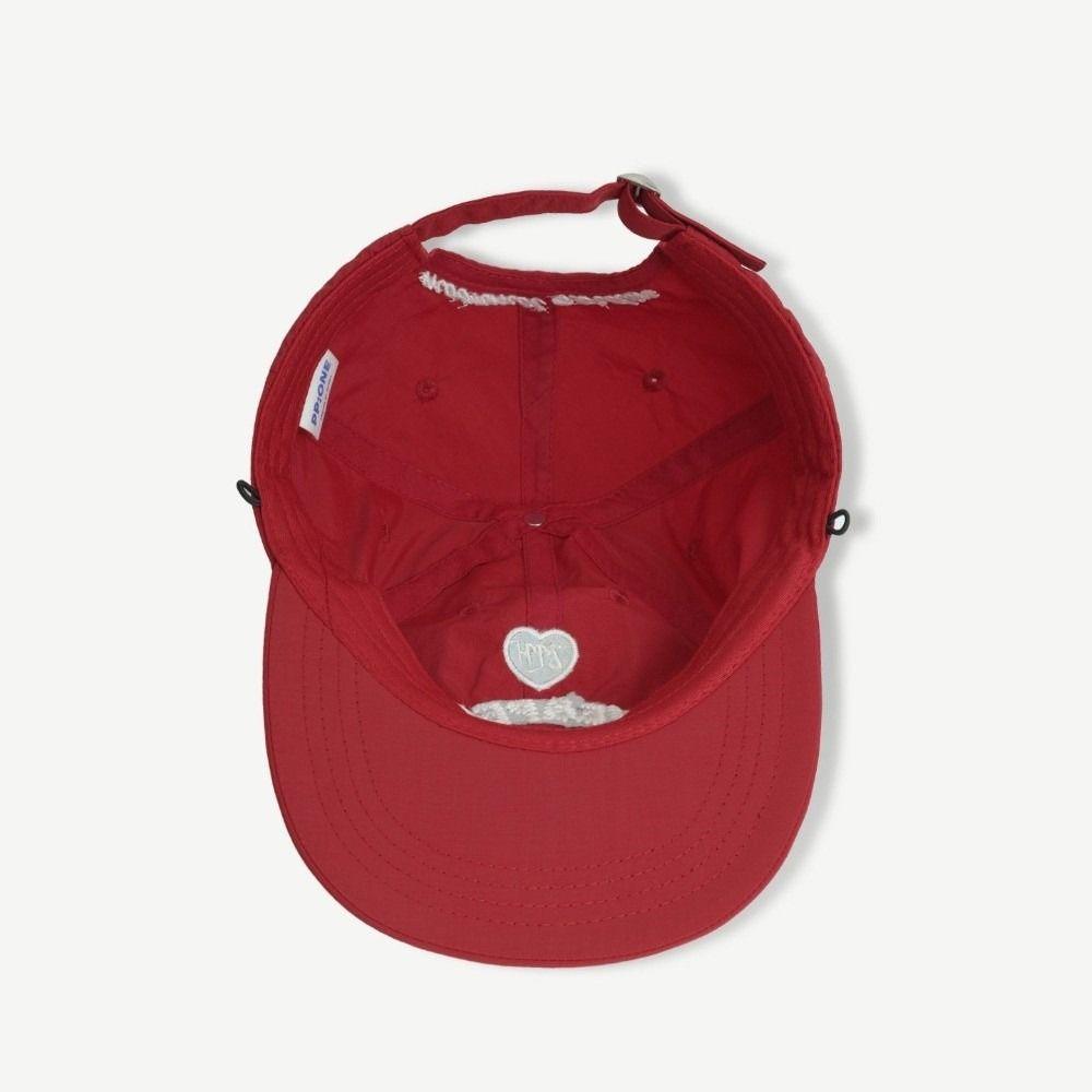 Korean Drawstring Baseball Cap Cotton Women's Visors Trend Letter Baseball Cap  Teenagers