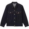 Levis SS25 Новогодняя Лимитированная Серия Дизайн с Двумя Карманами На Пуговицах Джинсовая Куртка Мужские Куртки Темно-Синий 003ZN-0000