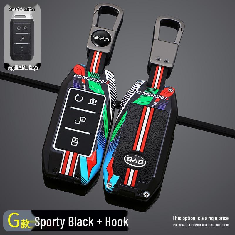 Durable Key Covers for BYD e1/e2, e3/S2, Qin Yuan New Energy Cars - Anti-Drop Shells for Men & Women