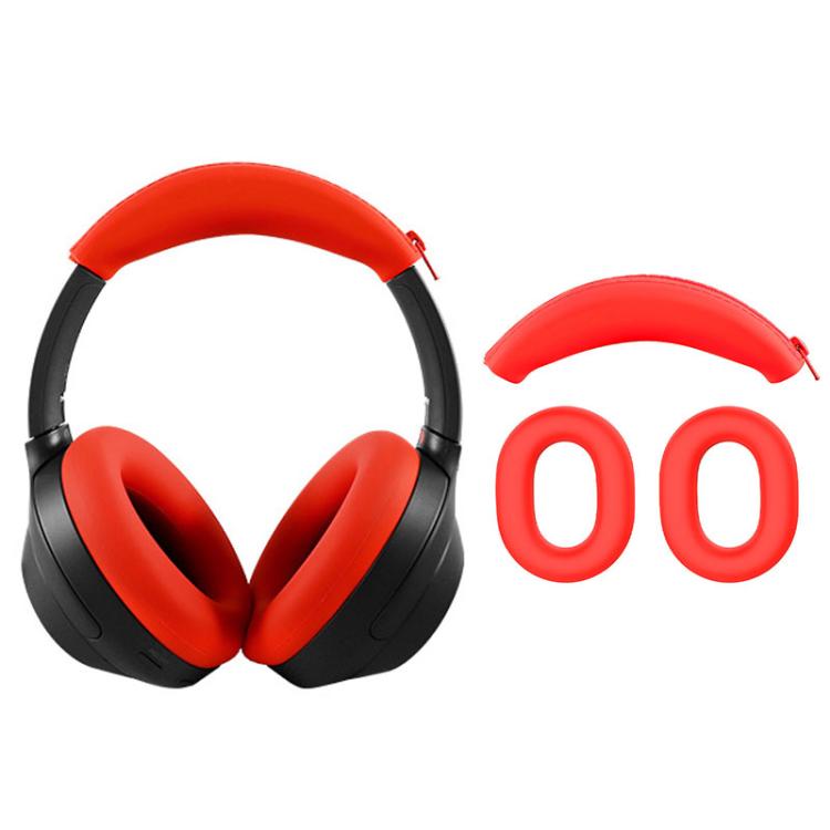 XDcase 2-в-1 Силиконовый Защитный Чехол для Наушников для Sony WH‑1000XM3 / WH‑1000XM4, Ударопрочный Чехол для Полноразмерных Наушников