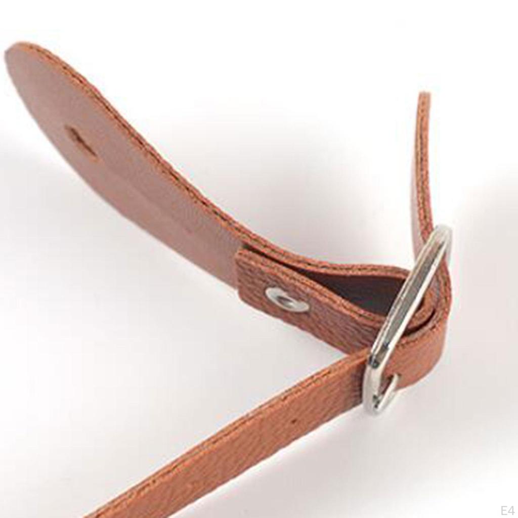 2 шт. PU кожаный ремень шпоры однослойный вестерн мужчины женщины регулируемый ботинок для