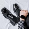 Men Leather Shoes Lace Up Black Wedding Bride For Formal Party Dress Italian Style Men Shoes Business Dress Soft Men Shoes