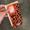 Black Leopard Print Lichee Pattern Phone Case For iPhone 17 16 15 14 13 12 11 Pro Max X XR XS Max 16 15 14 Plus Shockproof Cover