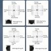 Кабель-удлинитель Cat5 Папа-Мама Поддержка стандарта Cat5 Шнур RJ45 Соединение Папа-Мама