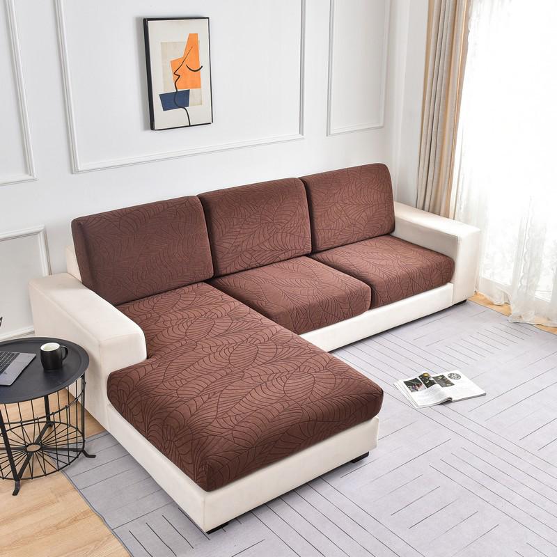 Водонепроницаемый эластичный чехол для дивана: Пылезащитный жаккардовый чехол для подушки на все времена года