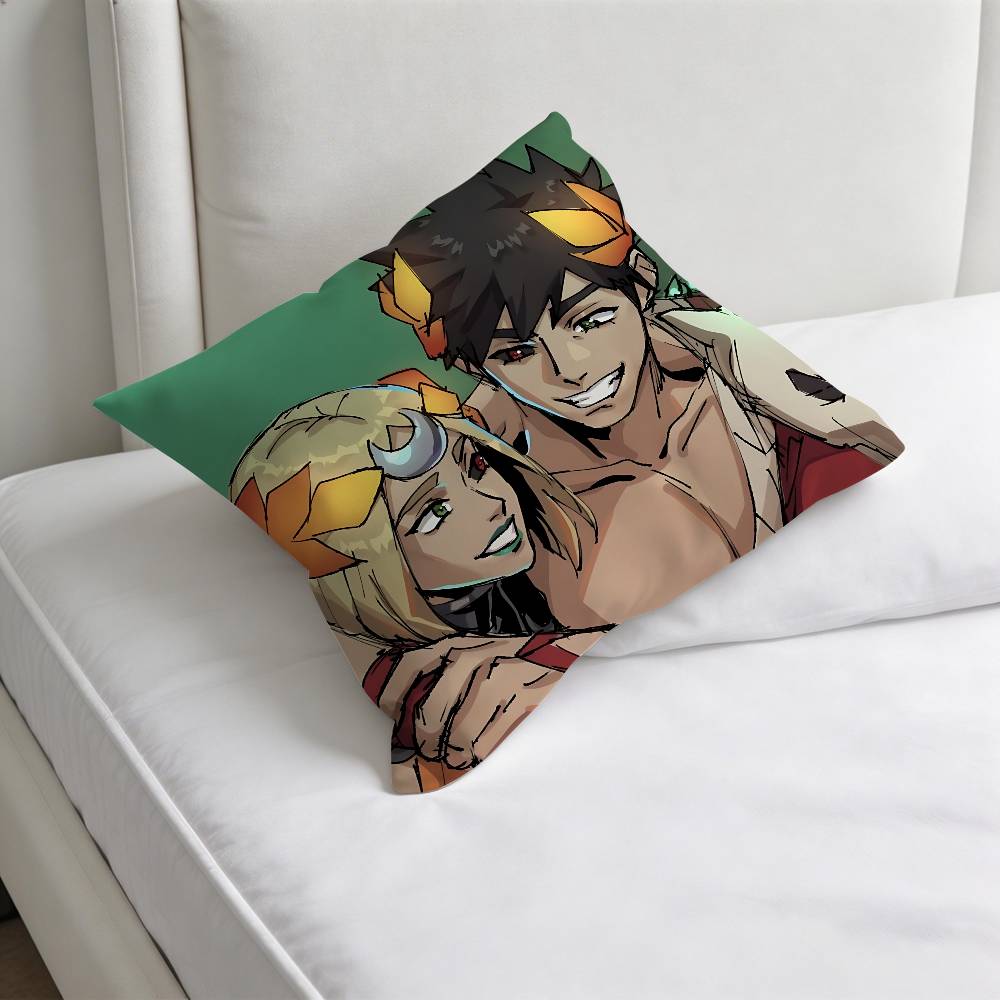 Hot HHades  Game Square Pillow Case Soft Decorative Throw Pillow Cover for Home Sofa Bed