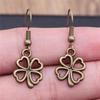 Plant Four-Leaf Clover Cactus Drop & Dangle Earring Men Jewellery Mother's Day Cute Cheap Cute Stuff