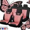 Four-piece Universal Car Seat Cover, Embroidered Car Seat Protector, Car Interior Accessories, Waterproof And Stylish Car Seat Cover