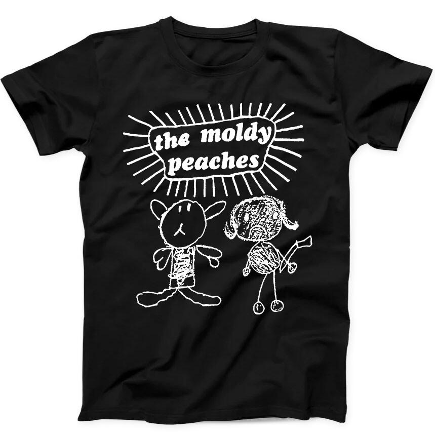 26 The Moldy Peaches Музыка Хит Продаж Смешной Подарок Черная Футболка Футболка 338 Унисекс Футболка
