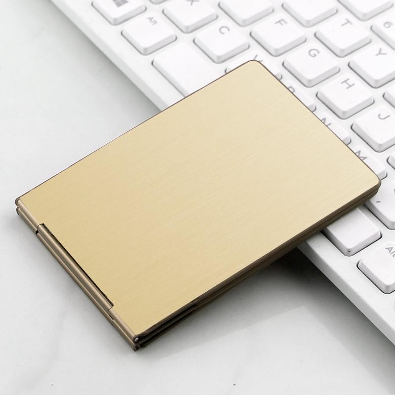 Держатель для водительского удостоверения и техпаспорта из алюминиевого сплава: Ультратонкий, высококлассный чехол с четырьмя слотами, дизайн «два в одном», креативный и стильный.