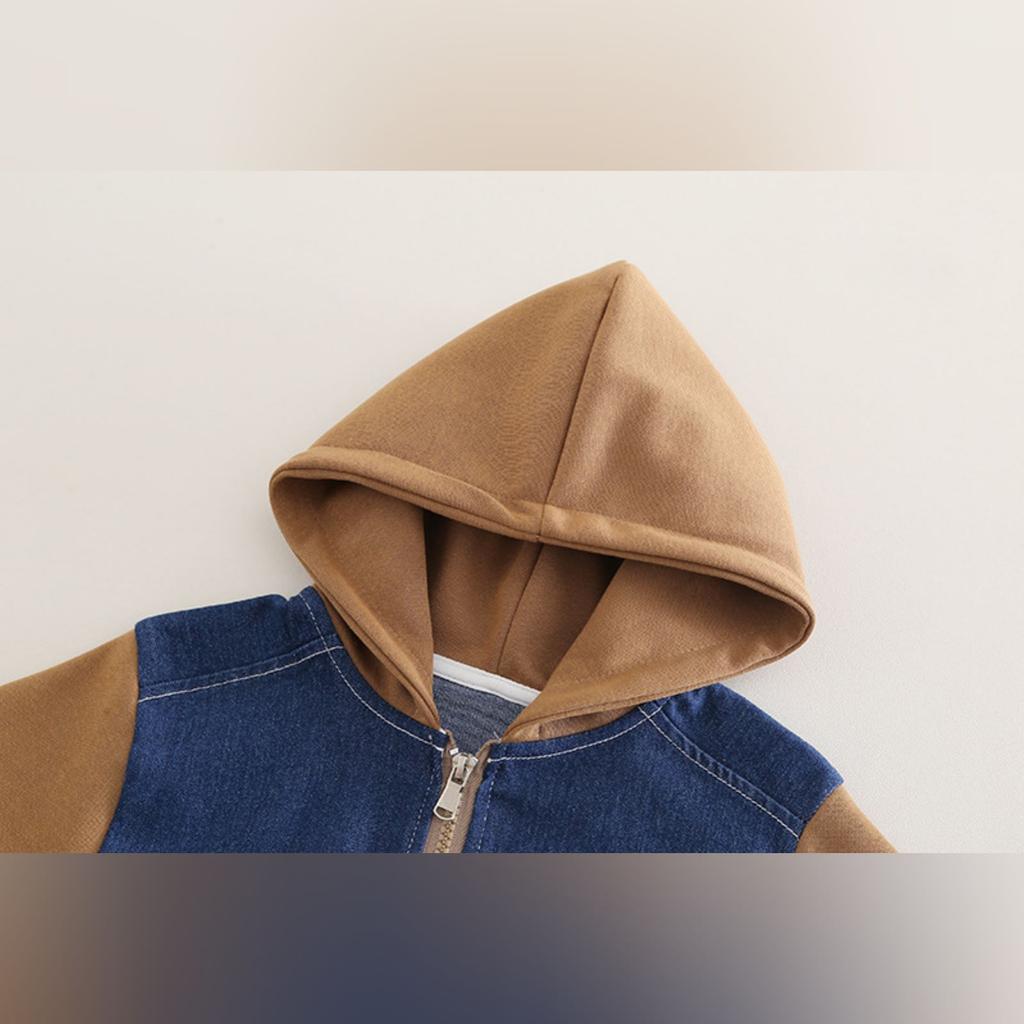 Kids Casual Long-Sleeve Set, Comfortable Daily Wear Outfits