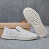 Fashion Breathable Mens Casual Shoes Fashion Hollow Out Male Loafers Moccasins Slip On Driving Shoes Lightweight Male Summer Flats