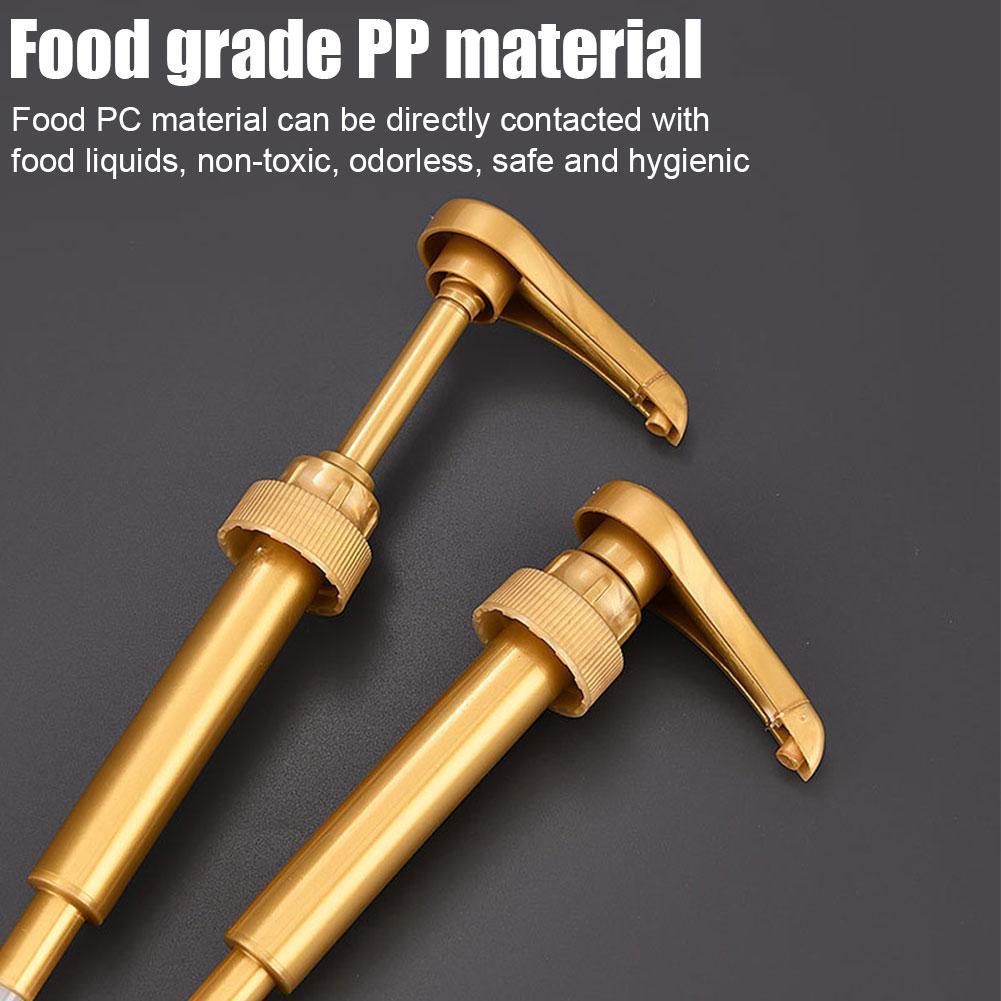 Leeseph Помпа для сиропа Диспенсер для сиропа для кофе Помпа нажимного действия Головка помпы для кофейных сиропов для диспенсера для бутылок с соком